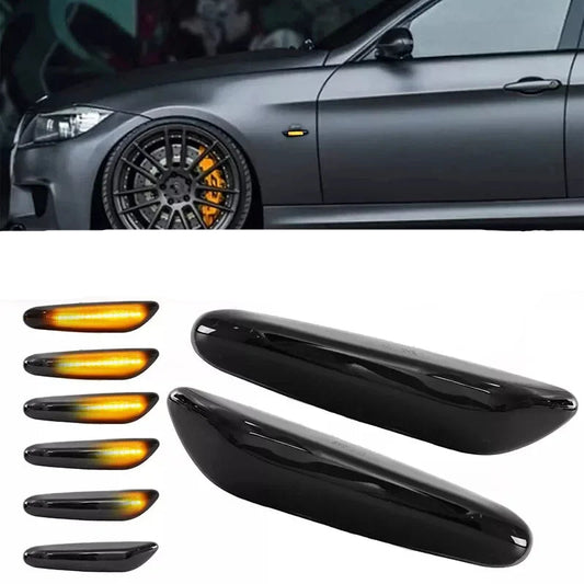 Sequential Flashing LED Side Marker Light For BMW E90 E91
