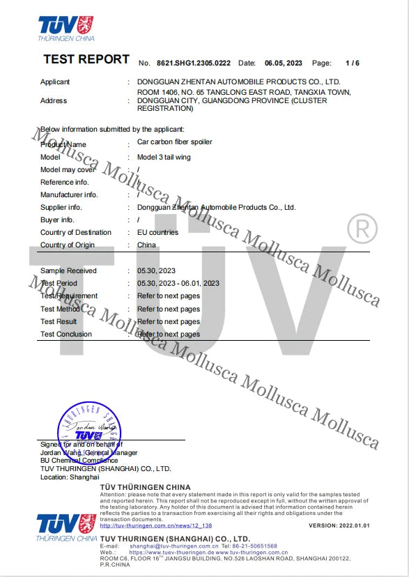 BMW 3 Series E90 M3-Style Rear Spoiler
