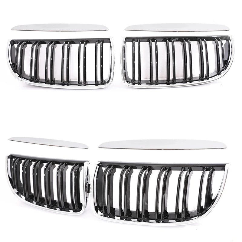 Kidney Front Grill For BMW 3 Series E90 E91 Pre-Facelift 2005-2008