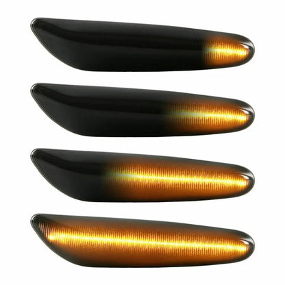 Sequential Flashing LED Side Marker Light For BMW E90 E91