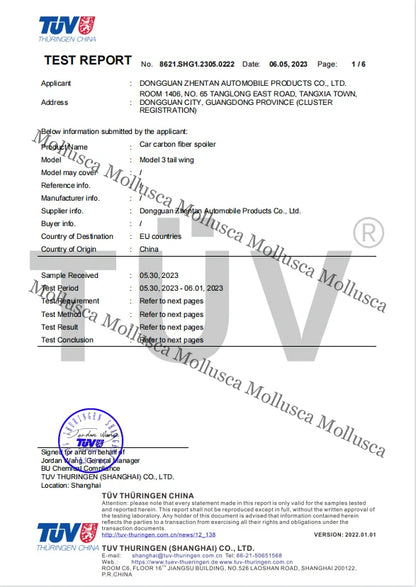 BMW 3 Series E90 M3-Style Rear Spoiler